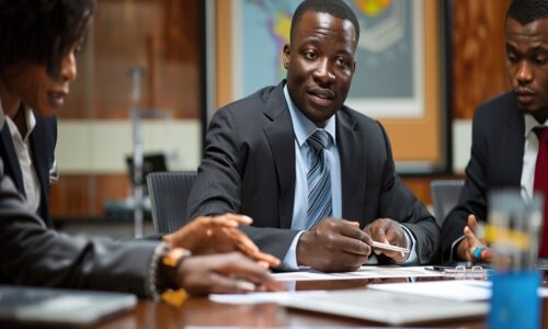 A photograph of a diverse group of people discussing financial charts and investment strategies in a boardroom --ar 16:9 Job ID: 926a99fe-0f8a-45ab-ae9c-214eb5bb34da